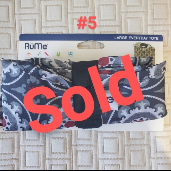 NWT RuMe Large Everyday Eco-friendly  Tote - Picture 8 of 16